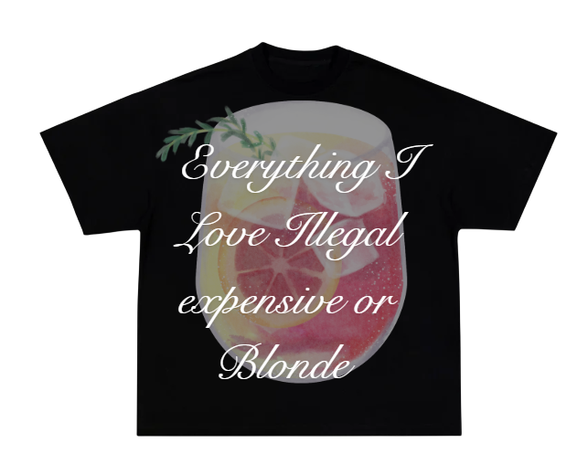 Everything I love Oversized Tee