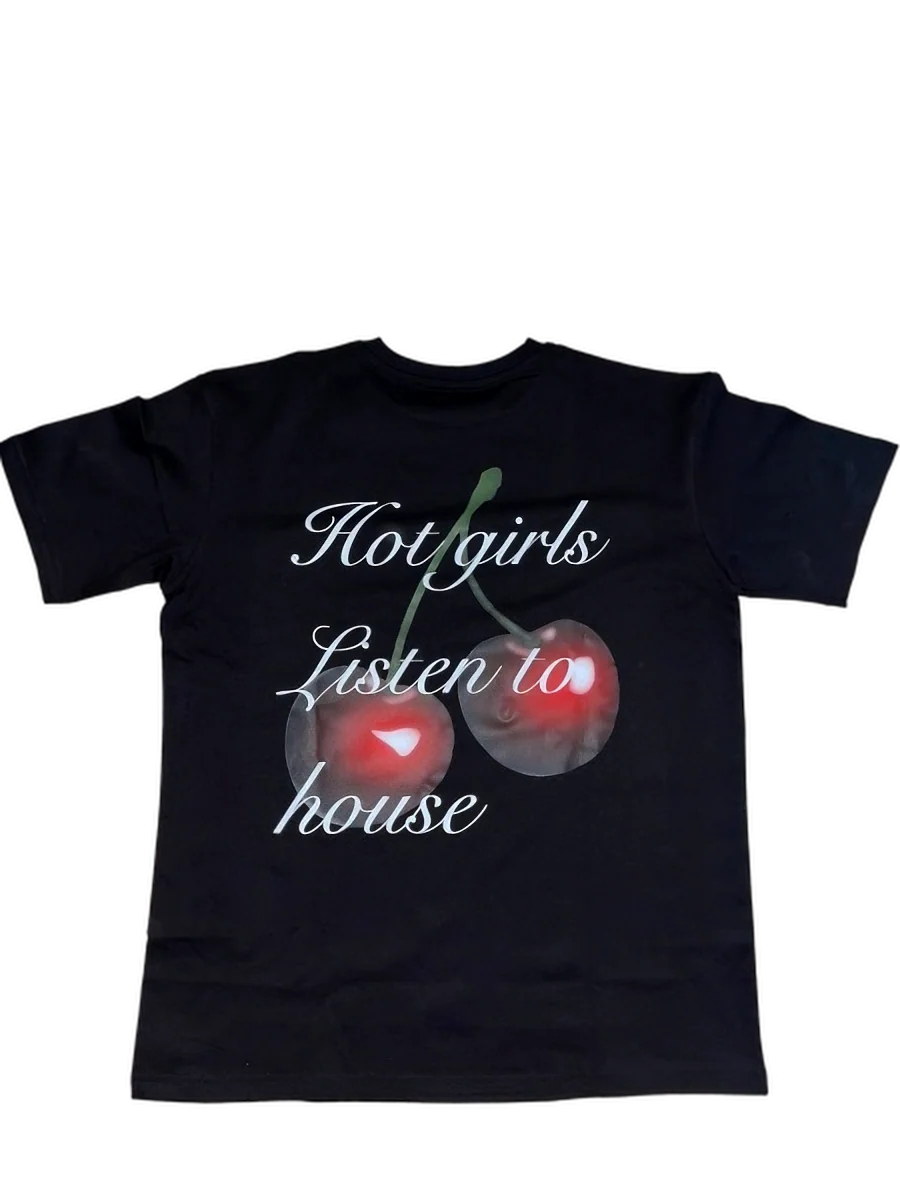 Hot Girls Listen to House Oversized Tee